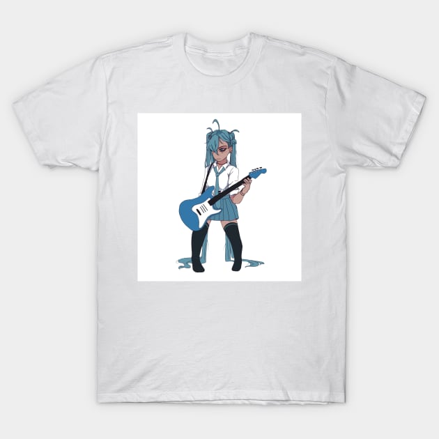 Grunge Miku T-Shirt by kilobaxi